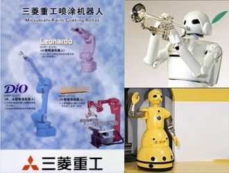 三菱噴涂機器人春節(jié)不打烊，海藍機電道一聲：新春快樂！