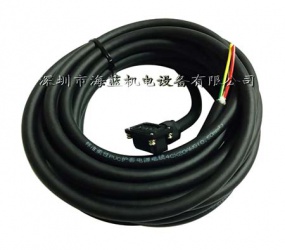 三菱電機(jī)電源線MR-PWS1CBL5M-A1-L，三菱MR-JE，MR-J4,MR-J3系列電機(jī)專用
