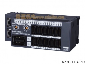 NZ2GFCE3-16DE|16點(diǎn) DC24V（源型）輸入，遠(yuǎn)程模塊、e-CON連接器、3線式
