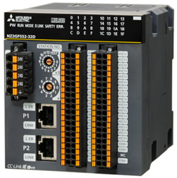 三菱cc-link NZ2GFCF1-32D 32點(diǎn) DC24V（漏型）輸入，遠(yuǎn)程模塊、FCN式